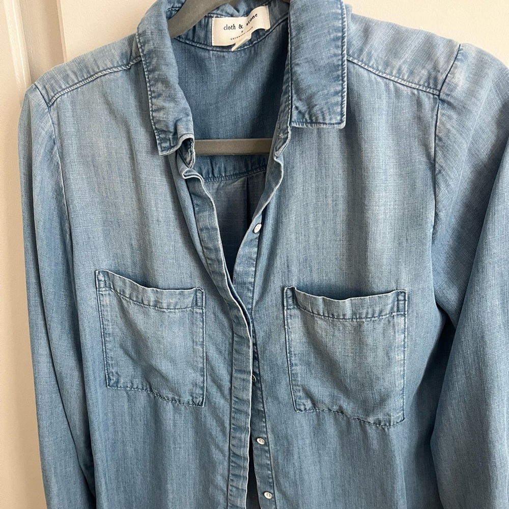 Chambray Button Down - image 1
